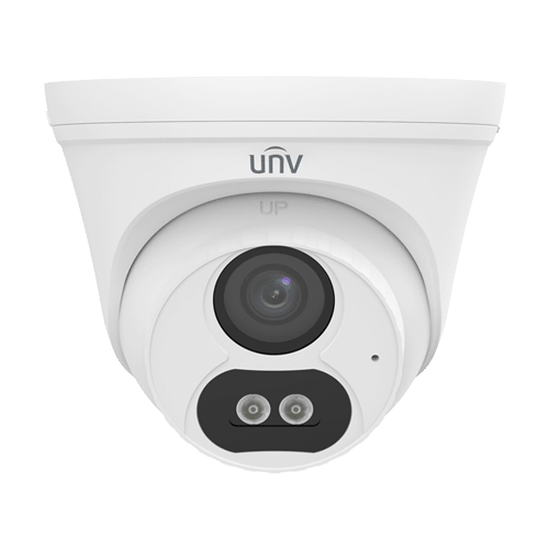 Camera IP ColorHunter 4MP, lentila 2.8mm, IR 30m, WL 15m, Mic, PoE, IP67 - UNV IPC3614LB-AF28-DL-ECO