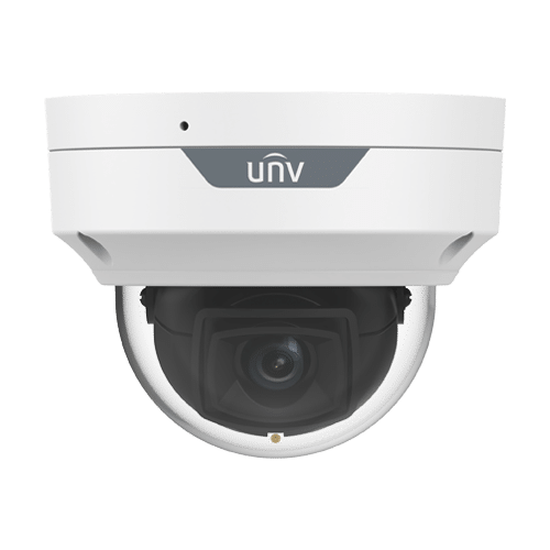 Camera IP, Wise-ISP, ColorHunter, 8MP, lentila 2.8mm,WL 30m, Mic, PoE, IK10, color 24/7 - UNV IPC3528LE-ADF28K-WP