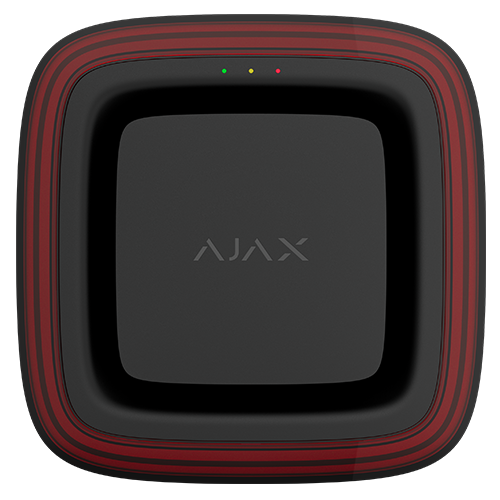 Sirena cu flash FireProtect VAD, negru, EN54 - AJAX FireProtectSounder/VAD(B)
