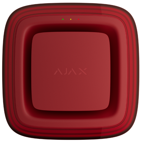 Sirena cu flash FireProtect VAD, rosu, EN54 - AJAX FireProtectSounder/VAD(R)