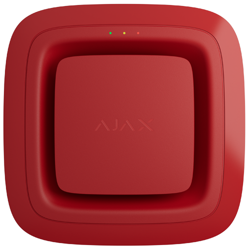 Sirena FireProtect, rosu, EN54 - AJAX FireProtectSounder(R)