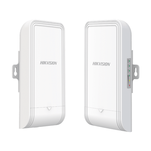 Set Bridge wireless 2.4GHz, 300Mbps, 1 km, 7dBi, PoE IN, Management - HIKVISION DS-3WF1000-EI-2N