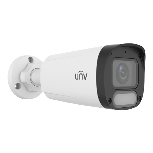 Camera IP Wise-ISP ColorHunter, 4MP, lentila 2.8mm, WL 30m, Mic, PoE, IP67, Color 24/7 - UNV IPC2314LE-ADF28K-WP-L