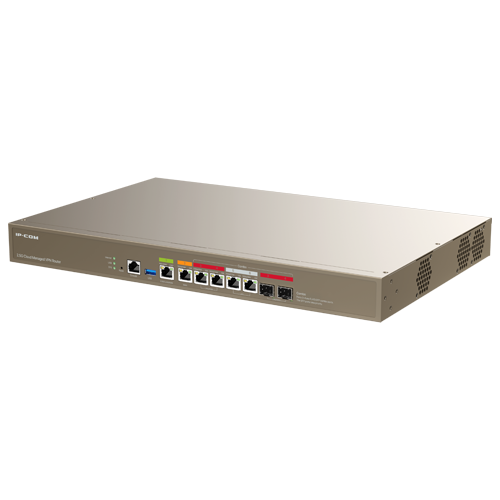 Router VPN, 1 x RJ45 2.5G, 3 x RJ45 1G, 2 x combo SFP/RJ45 1G, Multi-WAN, Cloud Managed - IP-COM M50-F
