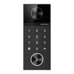 KIT videointerfon Smart pentru o familie, Rj45 + Wi-Fi 6,PoE, Card, Tag, monitor 7 inch negru, - HIKVISION DS-KIS6114-BST - imagine 2