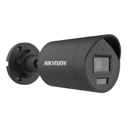 Camera IP, AcuSense, 4MP, lentila 2.8mm, IR 40m DarkFighter, Mic., PoE, BLACK - HIKVISION DS-2CD2046G2H-IU-2.8mm-BLACK