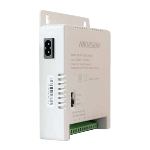 Sursa alimentare cu 8 canale, 12V DC, 5A, 60W - HIKVISION DS-2FA1205-C8