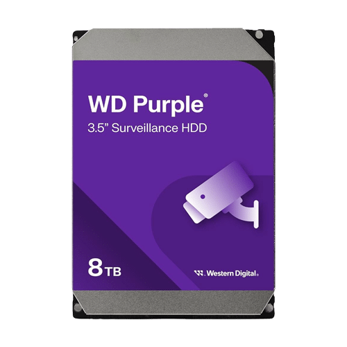 Hard disk 8TB - Western Digital PURPLE WD85PURZ