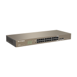 Switch 24 x RJ45 1G, 2 x combo SFP 1G - IP-COM G1024F - imagine 3