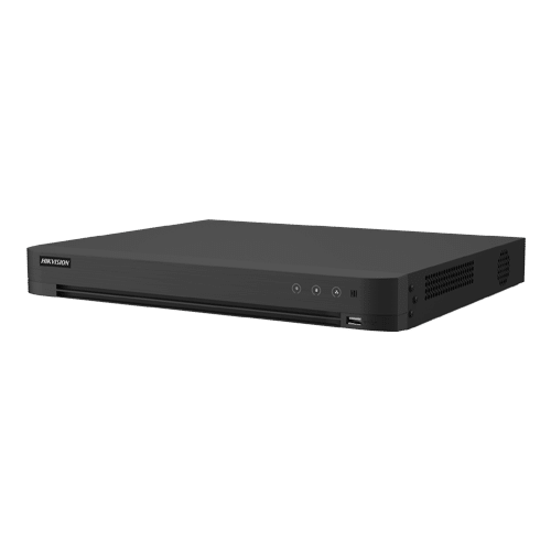 DVR AcuSense 8 ch., 5MP + 8 ch. IP 8MP, Audio bidirectional, Alarma, 1U - HIKVISION iDS-7208HUHI-M2-XT(4A+8/4ALM)