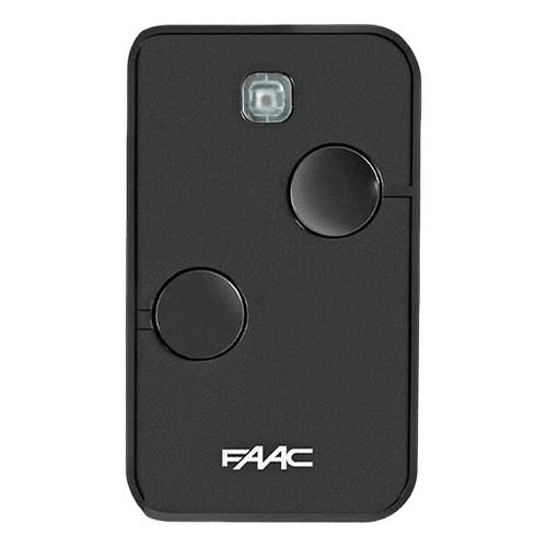 Telecomanda 2 canale, XTO2, SLH-SL-DS-RC, 433 si 868MHz, negru - FAAC XT0SLH-787032
