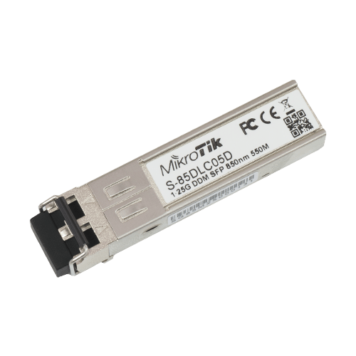 Modul SFP, 1.25G, Dual LC MM, 550m, 850nm - Mikrotik S-85DLC05D