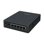 Router hAP ax S, Wi-Fi 6, Dual-Band, AX3000, 5.5/6.5 dBi, 5 x RJ45 1G, PoE In/Out pasiv - MikroTik E62iUGS-2axD5axT