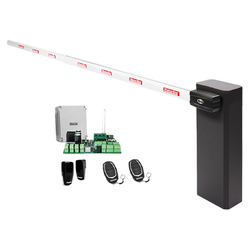 KIT complet bariera acces AUTO / 6 m, montaj universal ST/DR - MOTORLINE TURBO-6-LITE+ZUM75HTSL-6-KIT