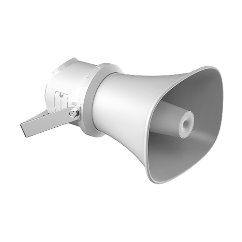 Difuzor IP cu palnie 10W, Mic, 64GB EMMC, PoE, Out 12VDC 25mA, Alarma In, IP67, IK10 – HIKVISION DS-QAZ1310G1T-EY
