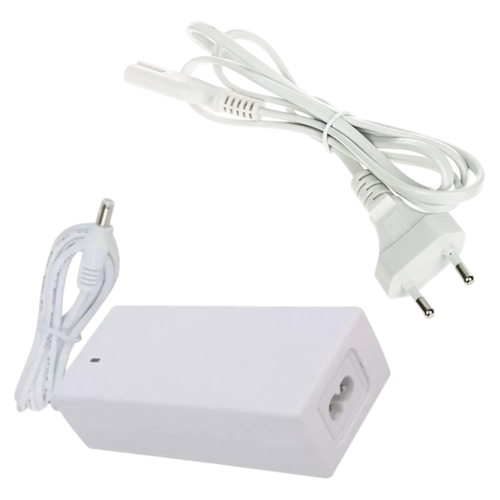 Kit sursa de alimentare 12V, 3A, alb - MW Power POSC12300D-C8-WH-KIT
