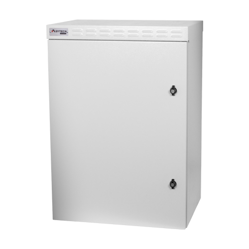 Cabinet rack exterior 16U 19'' 600x450, capacitate incarcare 300 kg, IP55, IK10 - ASYTECH Networking ASY-16U-6045EXIP55