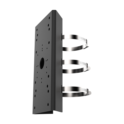 Suport montare pe stalp camere bullet, Negru - HIKVISION DS-1275ZJ-SUS-Black