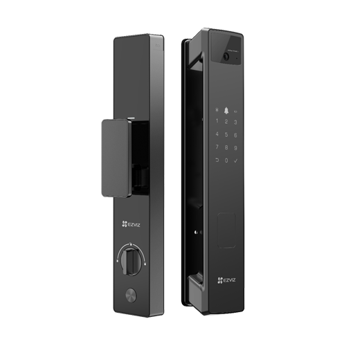 Yala inteligenta, recunoastere faciala, scanare biometrica a palmei, ecran 4', audio, IR 2m - EZVIZ CS-Y3000FVP(WBP,BK)