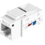 Set 25 buc. Keystone Jack Cat.6 tool-less, alb - TRENDnet TC-K25C6-25buc - imagine 2