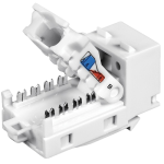Set 25 buc. Keystone Jack Cat.6 tool-less, alb - TRENDnet TC-K25C6-25buc - imagine 4