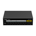 Switch L2, 8 x RJ45 10/100 Mbps PoE, 2 x RJ45 10/100 Mbps, Unmanaged - Ruijie Reyee RG-ES110F-P