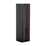 Rack de podea PRO SERIES 47U 19'' 600x600, capacitate 1000 kg, RAL 9005, asamblat ASY-47U-6060PRO