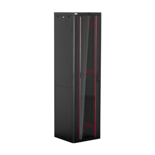 img47455large.png Rack de podea PRO SERIES 47U 19'' 600x600, capacitate 1000 kg, RAL 9005, asamblat ASY-47U-6060PRO - imagine 1