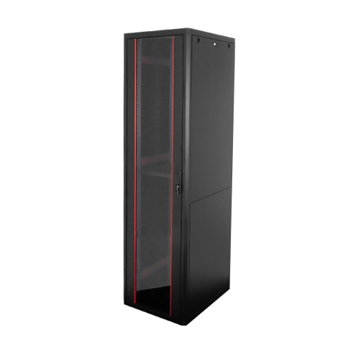 img47472large.png Rack de podea PRO SERIES 47U 19'' 600x800, capacitate 1000 kg, RAL 9005, asamblat ASY-47U-6080PRO - imagine 1